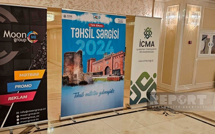 В Гяндже проводится выставка вузов Турции и Узбекистана