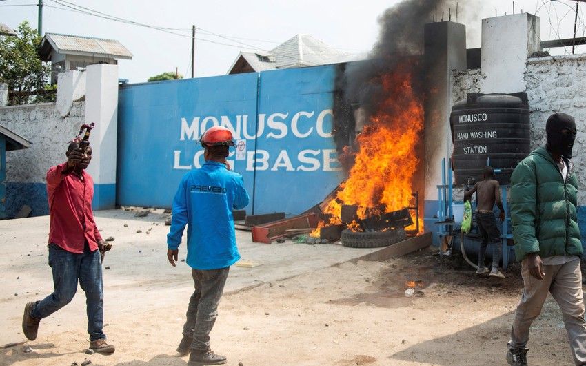 Жители Конго разгромили штаб ООН 