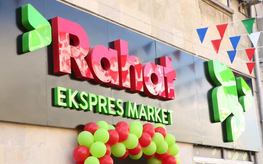 Rahat Market şəbəkəsinin daha bir filialı açıldı - FOTOLAR