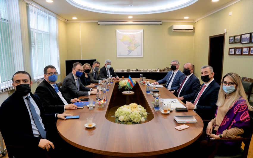 Председатель ANAMA встретился со спецпредставителем ЕС по Южному Кавказу