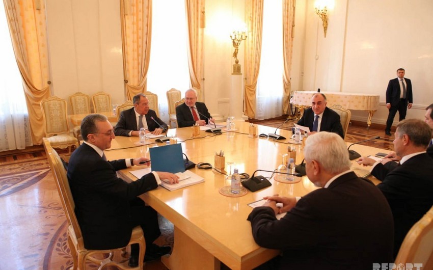МИД России распространил заявление по итогам министерской встречи по Карабаху в Москве