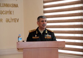 Zakir Hasanov congratulates personnel of Azerbaijani Army on Eid al-Adha