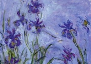 Claude Monet study of 'Mauve irises was the star lot at 17 million USD