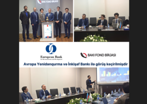 Обсуждено активное участие EBRD на рынке капитала в Азербайджане