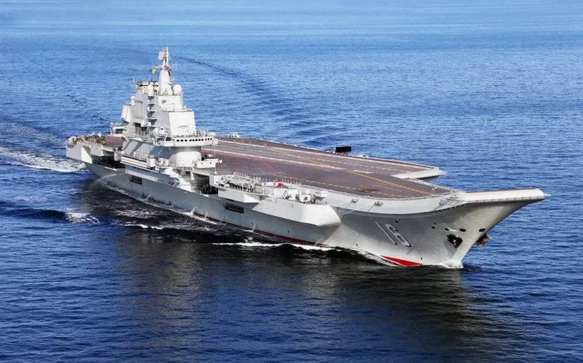 Taipei says Chinese aircraft carrier group sailed through Taiwan Strait