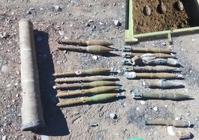 Armenian-left ammunition found in Azerbaijan’s Tartar and Lachin districts 