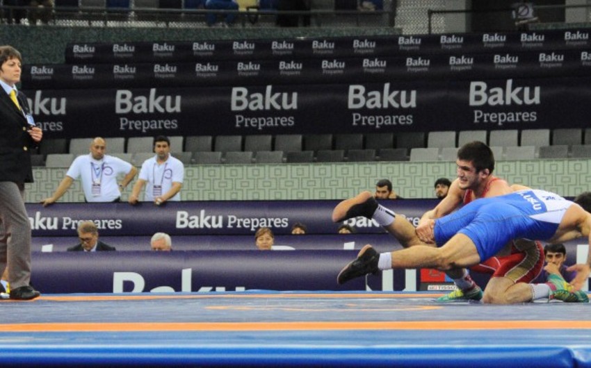 Азербайджанские борцы завоевали 9 медалей в последний день тестового турнира Первых Европейских игр - ФОТО