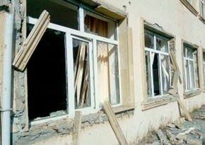 Armenia targets school building in Aghdam