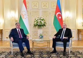 Состоялась встреча президентов Азербайджана и Таджикистана