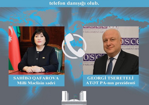 Между Сахибой Гафаровой и президентом ПА ОБСЕ состоялся телефонный разговор