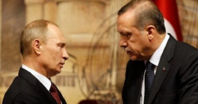 Ərdoğan və Putin Ukraynadakı durumu müzakirə edib