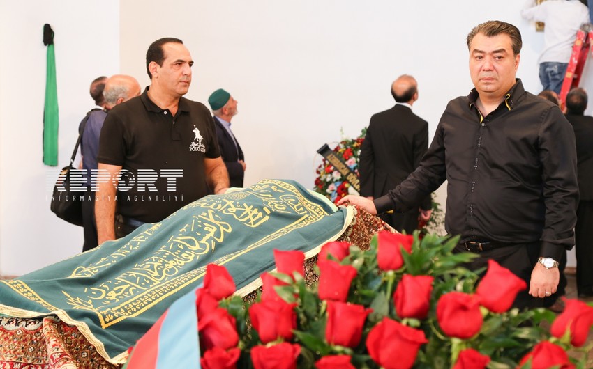 ​Началась церемония прощания с народным артистом Габилем Алиевым