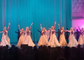 Azerbaijan State Dance Ensemble performed in Moscow