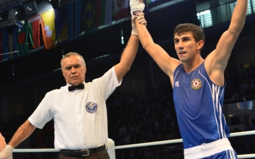 Азербайджанский боксер получил путевку на Рио-2016, одержав победу над армянским спортсменом