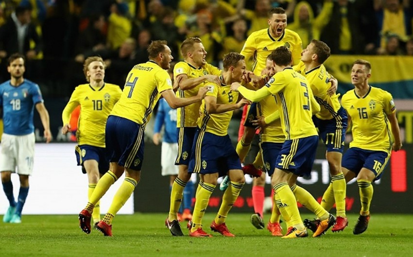 Сборная Италии проиграла Швеции в первом стыковом матче за выход на ЧМ-2018