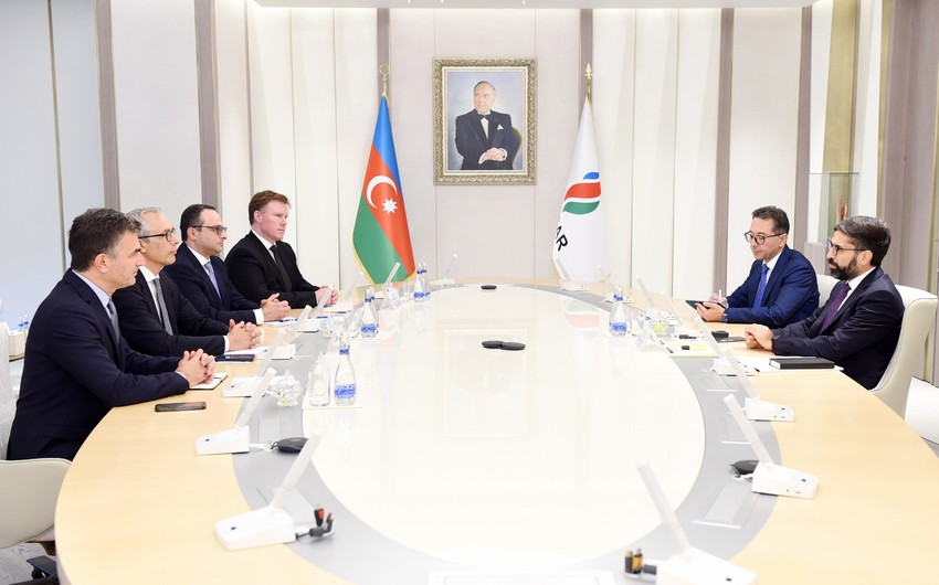 SOCAR president meets with CEO of ACWA Power