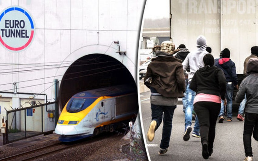 Во Франции сотни мигрантов вновь предприняли попытку прорваться в Евротуннель