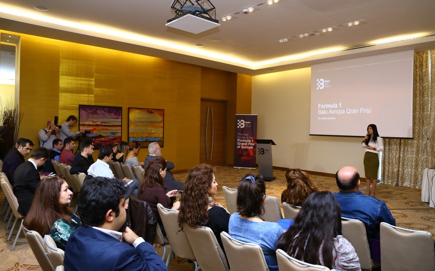 Seminar highlighting Formula 1 to be held in Baku