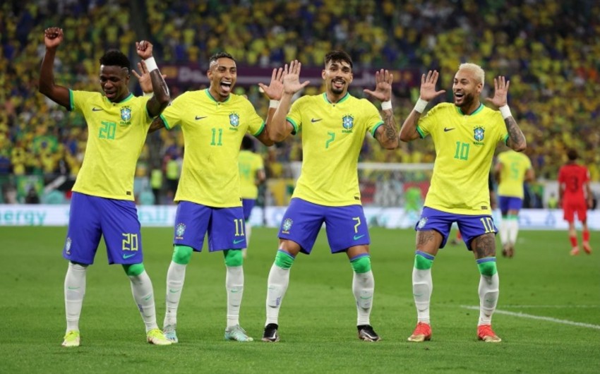 Braziliya millisi dünya çempionatlarında yeni rekorda imza atıb