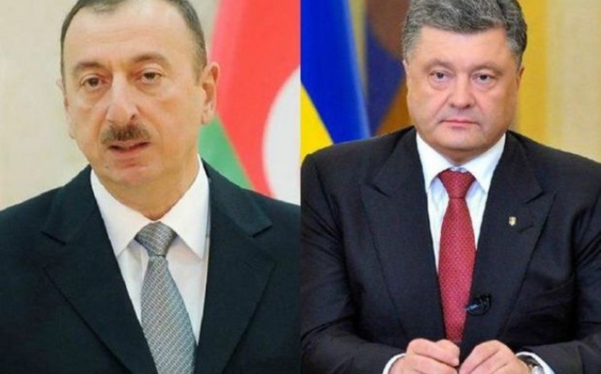 Состоялся телефонный разговор между президентами Азербайджана и Украины