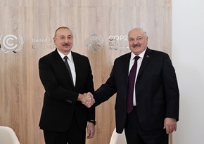 President Ilham Aliyev meets with President of Belarus