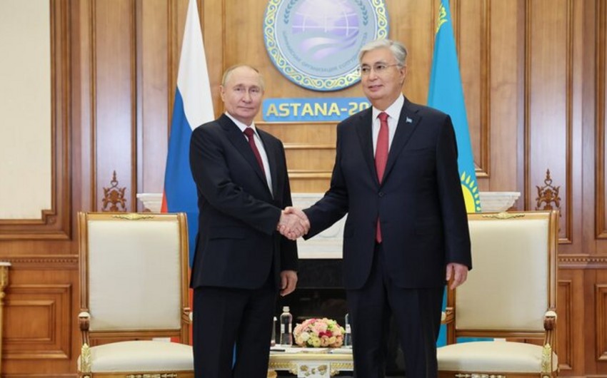 Путин посетит Казахстан в ноябре по приглашению Токаева