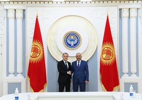 Azerbaijani FM meets with Speaker of Kyrgyz Supreme Council