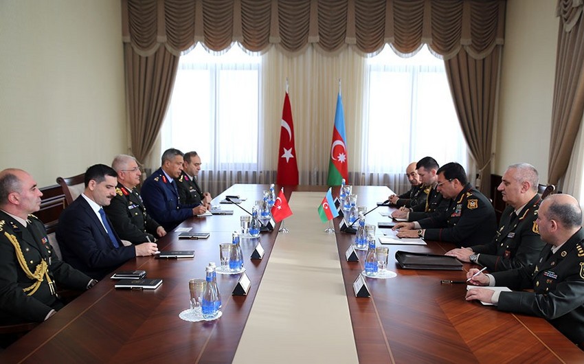 Состоялась встреча начальников генеральных штабов Азербайджана и Турции