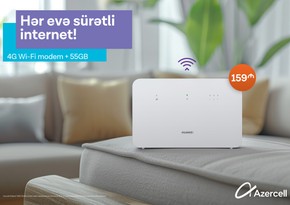 Azercell yeni Wi-Fi cihazını təqdim edir