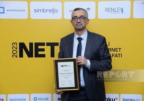 Report Information Agency wins NETTY 2023 - National Internet Award of Azerbaijan