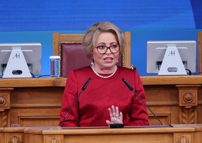 Valentina Matviyenko Azərbaycan Prezidentini təbrik edib