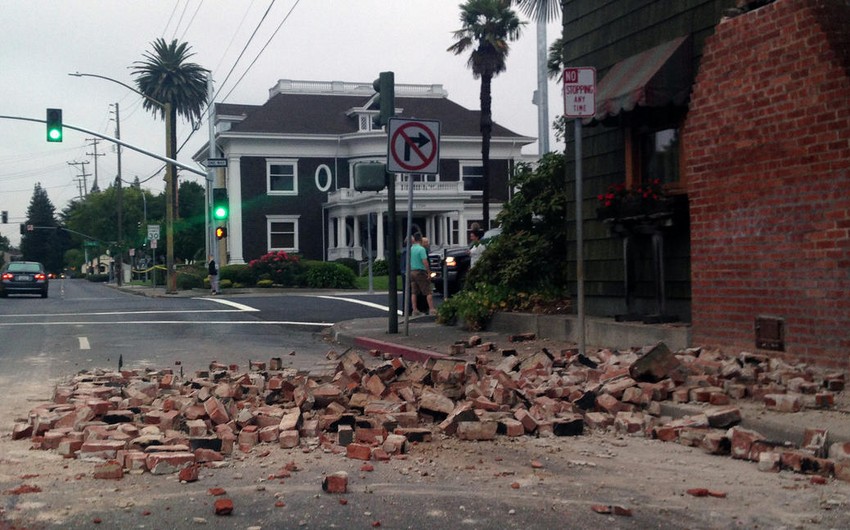 Сильное землетрясение зафиксировали в Калифорнии