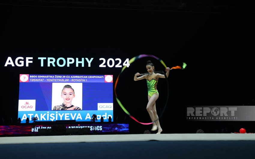 В Баку стартовал 29-й Чемпионат Азербайджана по художественной гимнастике