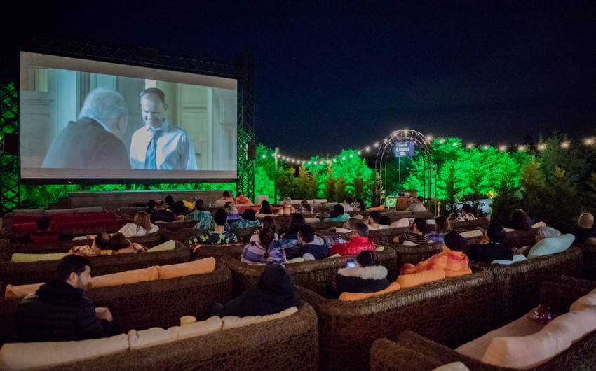 CineMastercard в Шамахы показывает фильмы под открытым небом