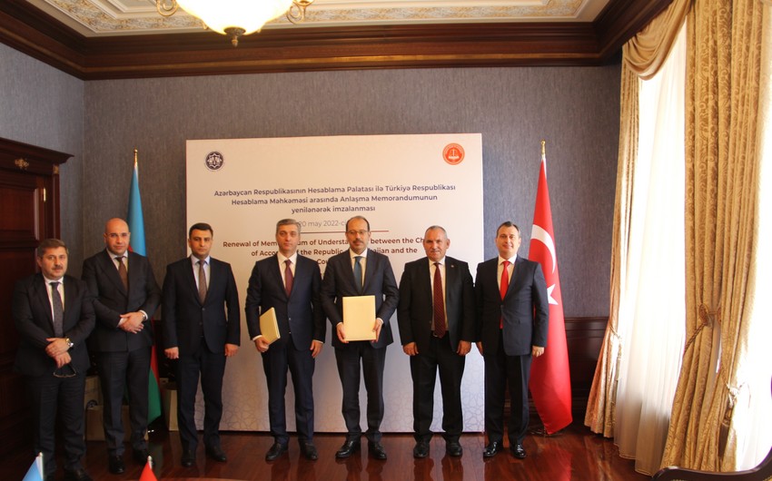 Azərbaycan və Türkiyənin Ali Audit Qurumları yeni Anlaşma Memorandumu imzalayıb 