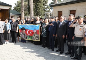  İkinci Şəhidlər Xiyabanında antiterror əməliyyatlarında şəhid olan hərbi qulluqçuların anım tədbiri keçirilib