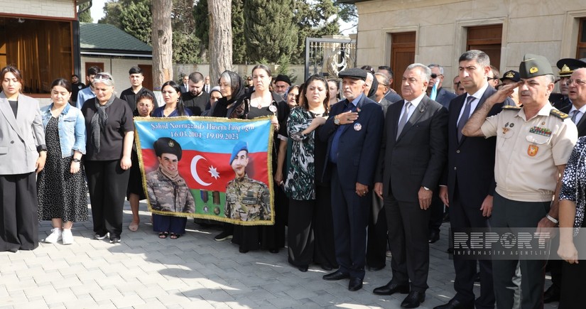  İkinci Şəhidlər Xiyabanında antiterror əməliyyatlarında şəhid olan hərbi qulluqçuların anım tədbiri keçirilib