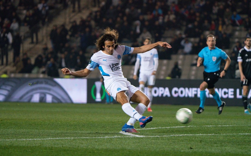 УЕФА поделился публикацией о футболисте Марселя, забившем гол в Баку 