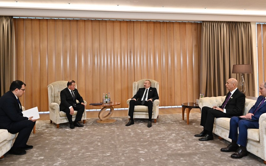 Ilham Aliyev receives Chairman of Executive Committee of Liberal Democratic Party of Uzbekistan - UPDATED