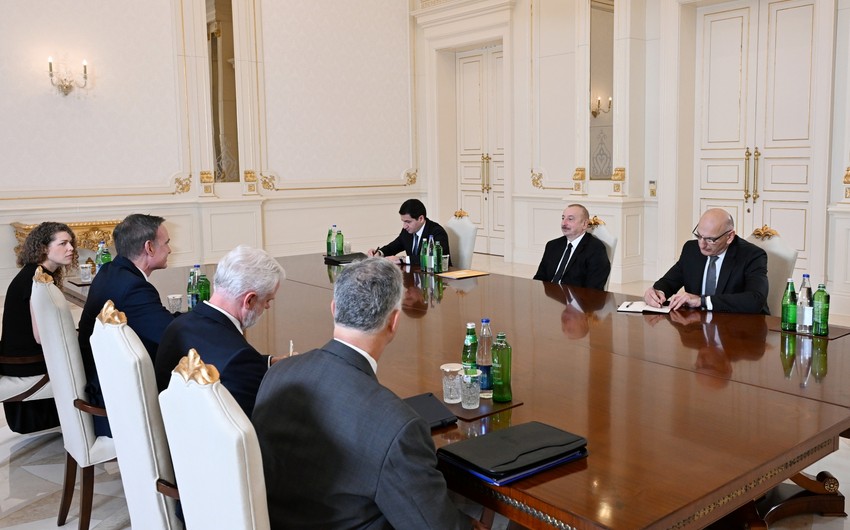 President Ilham Aliyev receives Special Assistant to US President