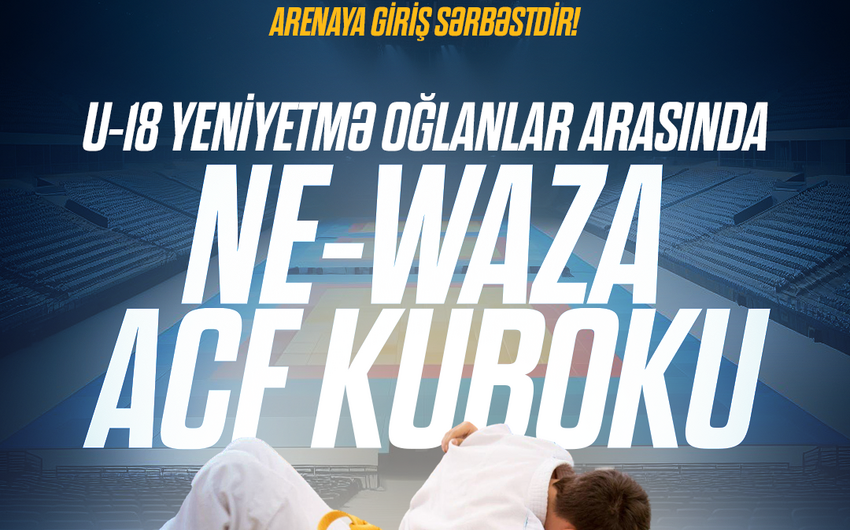 Cüdo üzrə yeniyetmələr arasında ACF Kuboku keçiriləcək