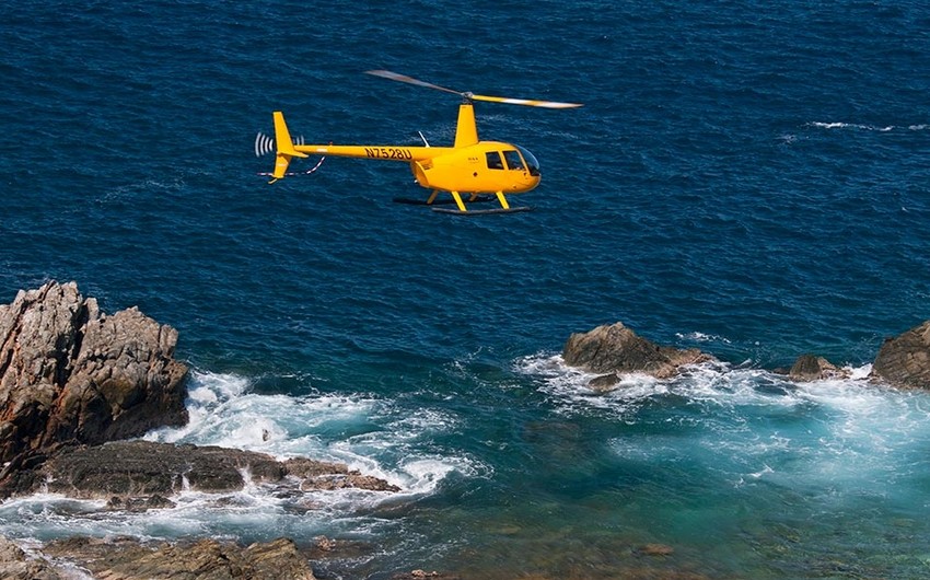 Вертолет потерпел крушение на Виргинских островах США