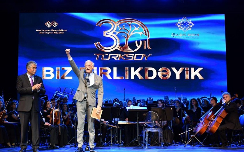 Bakıda TÜRKSOY-un 30 illiyinə həsr olunmuş qala konsert keçirilib