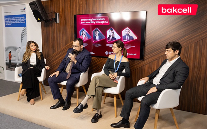 “Bakcell”in təşkilatçılığı ilə “Süni İntellektlə Dayanıqlılıq” mövzusunda panel müzakirəsi keçirilib