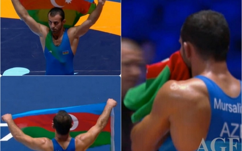 Azərbaycan güləşçisi dünya çempionatında medal qazanıb