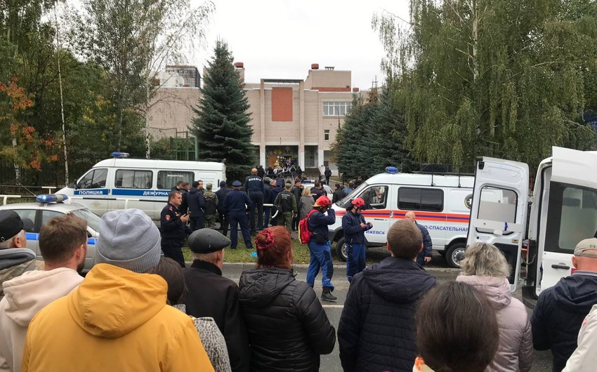 Kremlin assesses armed attack on Izhevsk school as act of terrorism