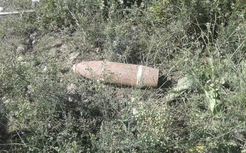 В Физули найден еще один снаряд