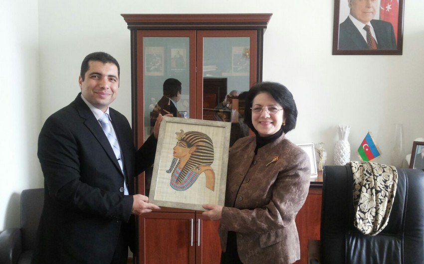 ​Руководитель Центра египетской культуры посетил Союз композиторов Азербайджана