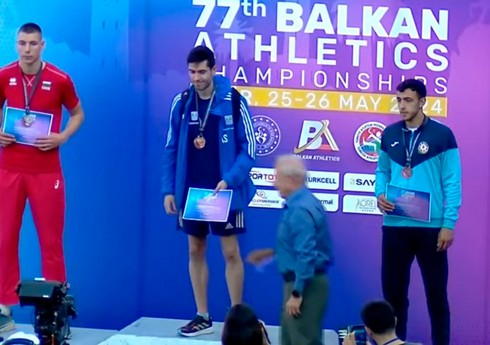 Азербайджанский атлет завоевал бронзовую медаль на чемпионате Балкан