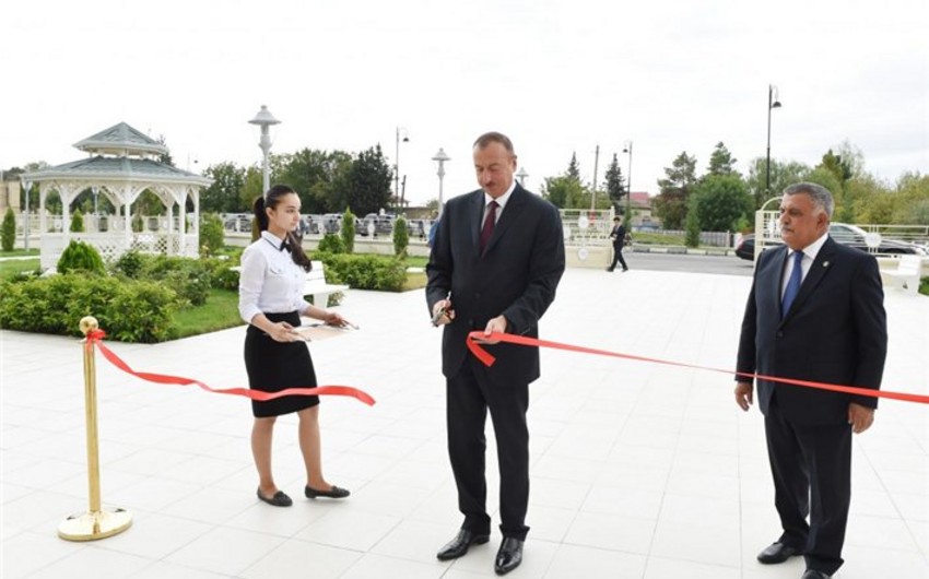 ​Prezident SABIS Sun Beynəlxalq məktəb kompleksi və Qolf klubunun açılışını edib